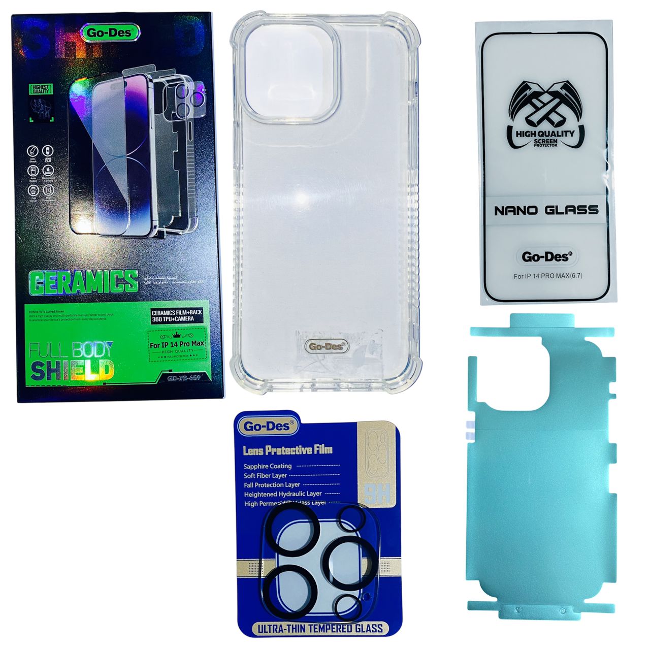 باكج الحماية ايفون ١٤ برو ماكس - iPhone 14 Pro Max