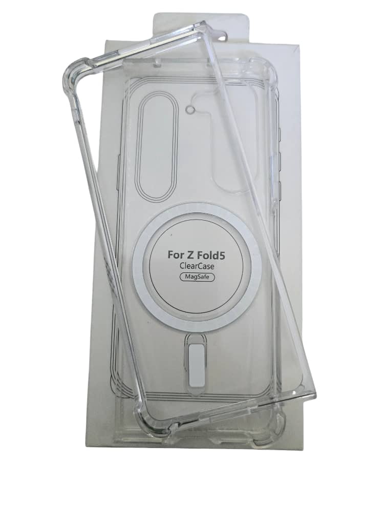 غلاف شفاف Z Fold 5 يدعم الشحن اللاسلكي