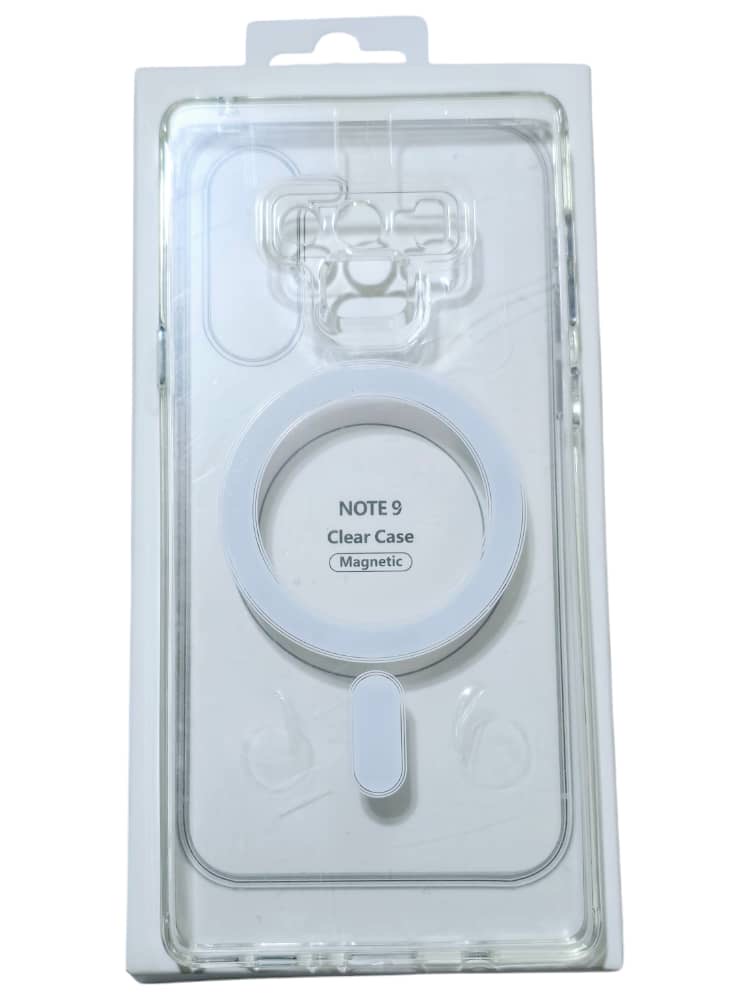 غلاف شفاف سامسونج نوت 9 يدعم الشحن اللاسلكي