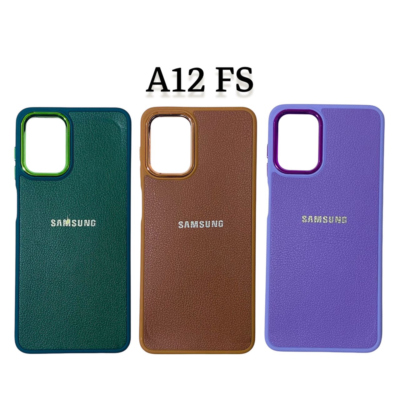 غلاف جلد سامسونج A12