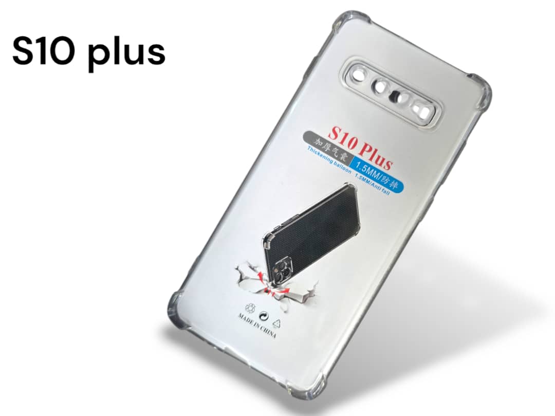غلاف شفاف سامسونج Sam s10 plus
