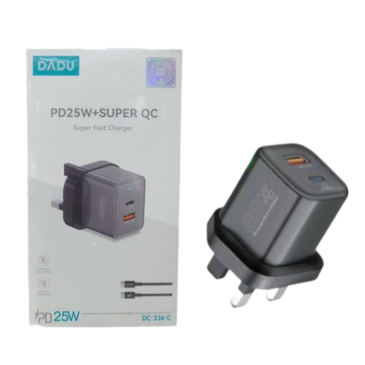 شاحن DADU-PD25W+Super QC الشحن السريع جداً ٢٥ وات